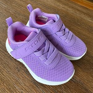 NEW Toddler Skechers Purple Sneakers